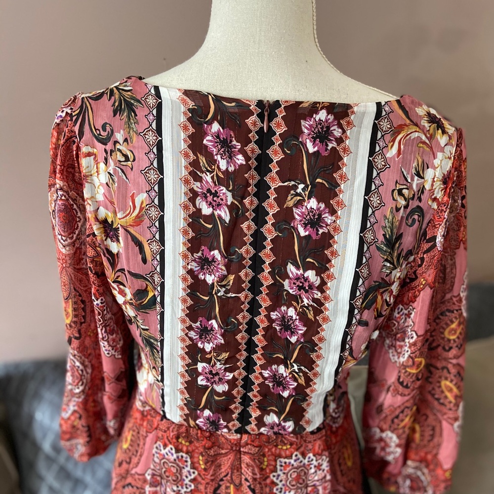 BNWT, Cheztu brand, flowy maxi dress, size 6 - Picture 7 of 10